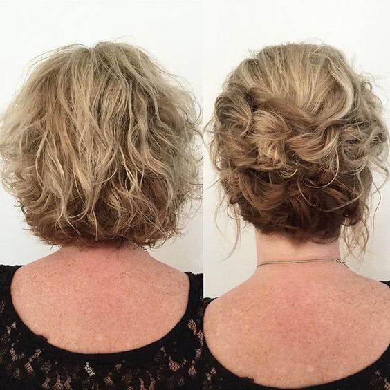 Quick And Easy Up Hairstyles For Short Hair