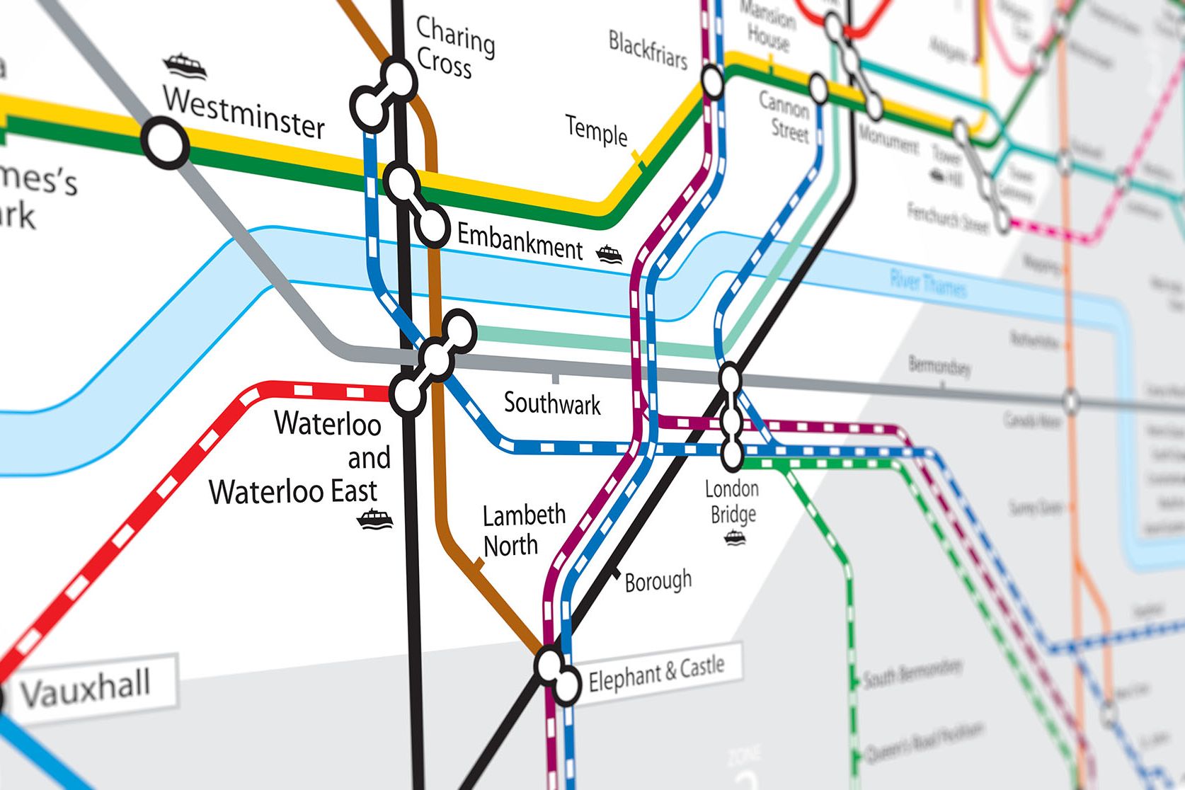 London Underground Northern Line Diagram Tube Carriage Map 2010 Uk