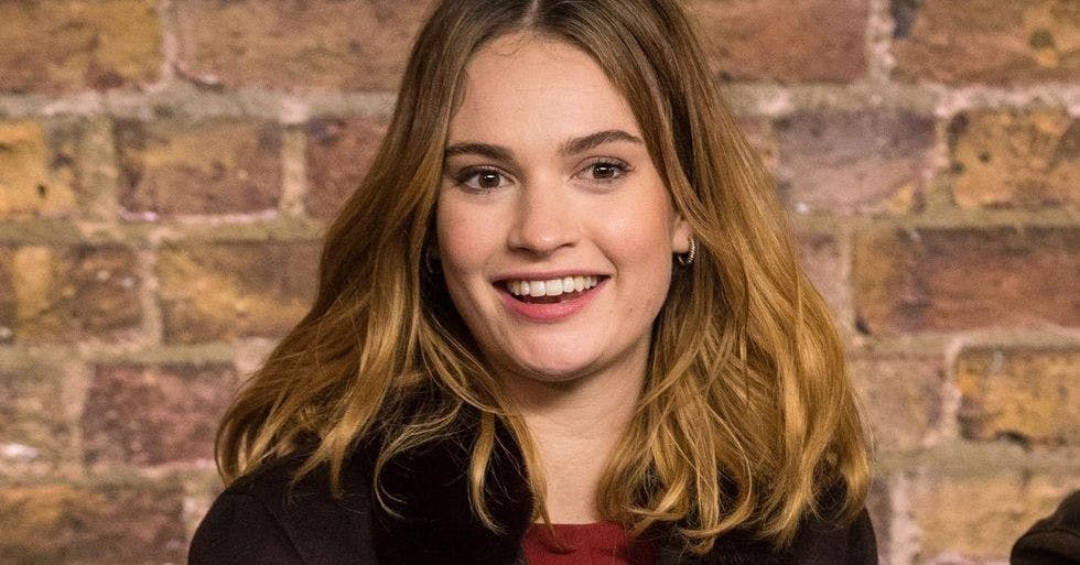 War and Peaces Lily James poses nude for sultry Town 