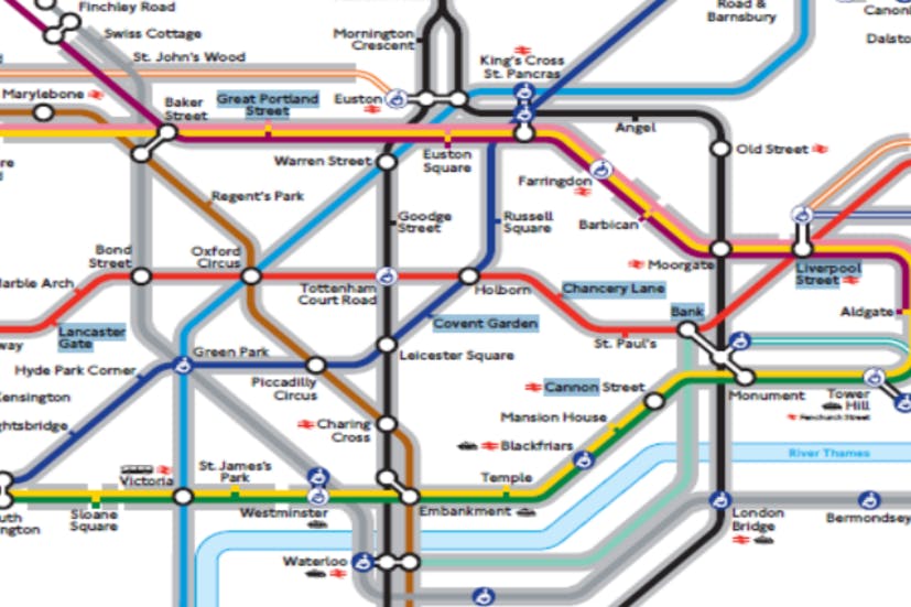 This New Tfl Map Makes Tube Travel So Much Easier For People With Anxiety