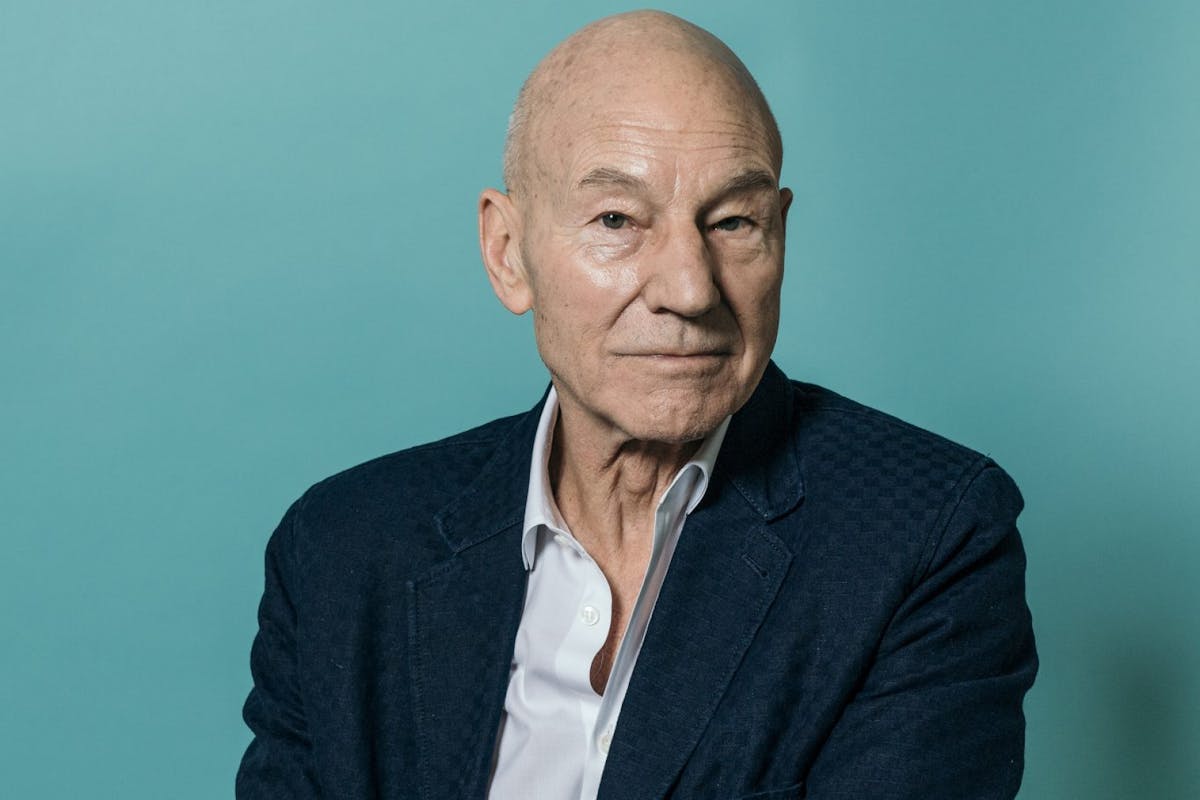 Sir Patrick Stewart poses during a portrait session on day three of the 14th annual Dubai International Film Festival held at the Madinat Jumeriah Complex on December 8, 2017 in Dubai, United Arab Emirates. (Photo by Neilson Barnard/Getty Images for DIFF)