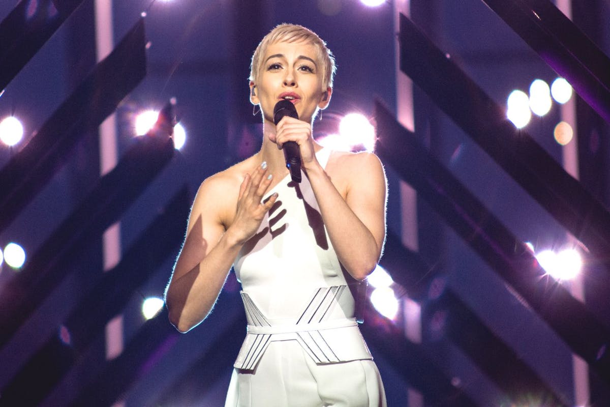 Surie performs Storm at Eurovision 2018