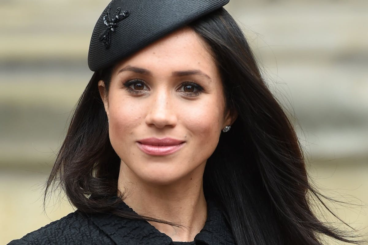 LONDON, ENGLAND - APRIL 25: Meghan Markle attends an Anzac Day service at Westminster Abbey on April 25, 2018 in London, England. (Photo by Eddie Mulholland - WPA Pool/Getty Images)