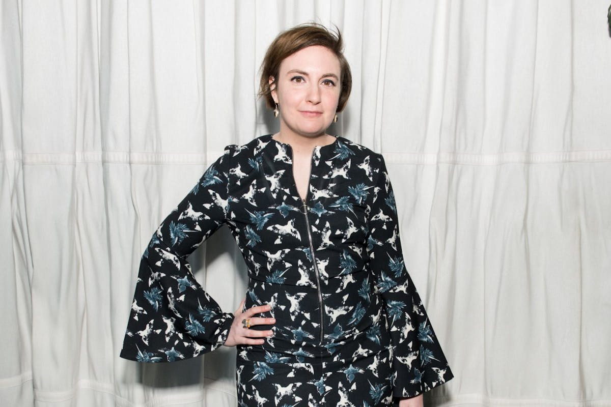 NEW YORK, NY - MAY 01: (EXCLUSIVE COVERAGE) Lena Dunham attends the Brilliant Minds Initiative dinner at Gramercy Park Hotel Rooftop on May 1, 2018 in New York City. (Photo by Noam Galai/Getty Images)