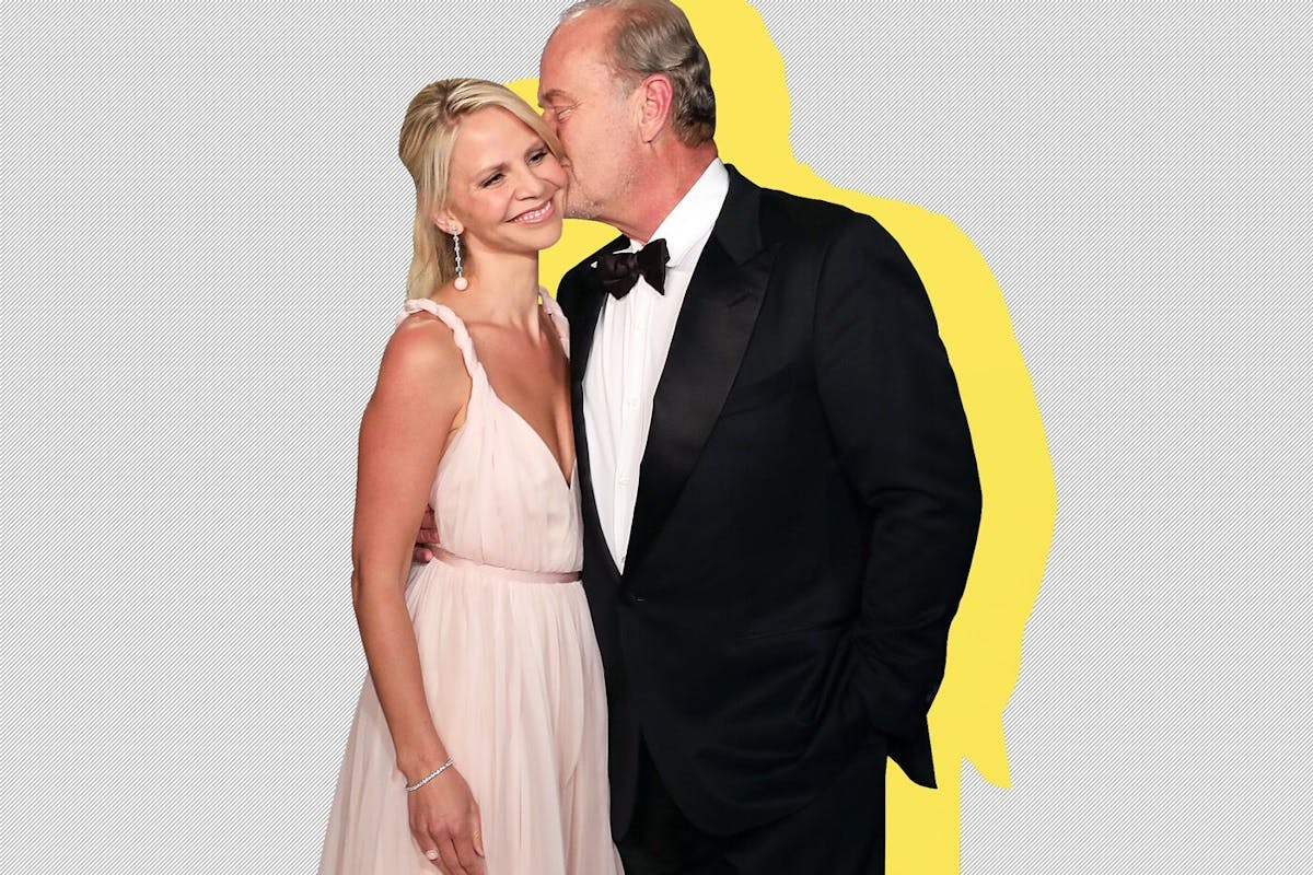 Kelsey Grammer and wife Kayte Walsh on the red carpet