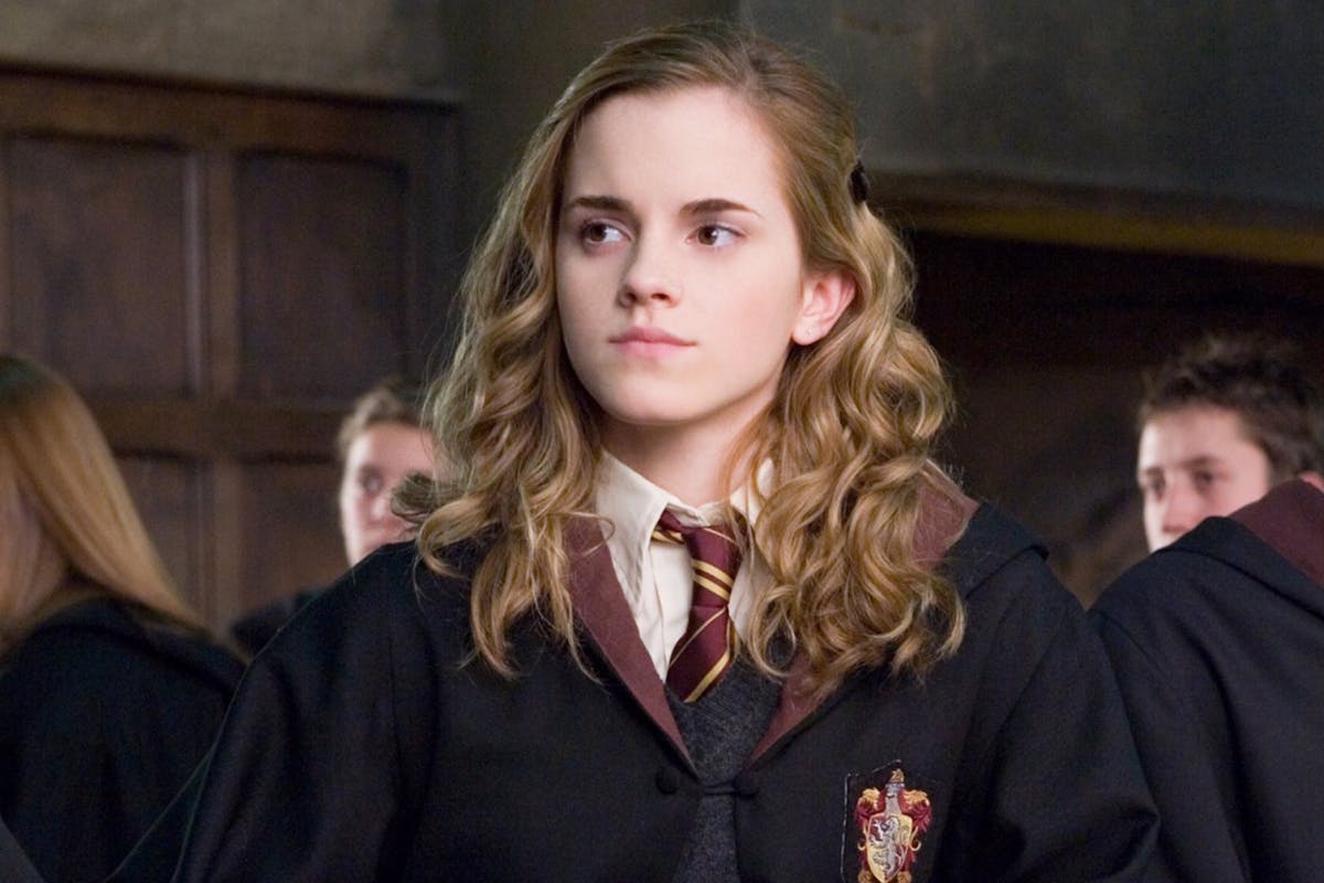 Emma Watson in a scene from Harry Potter