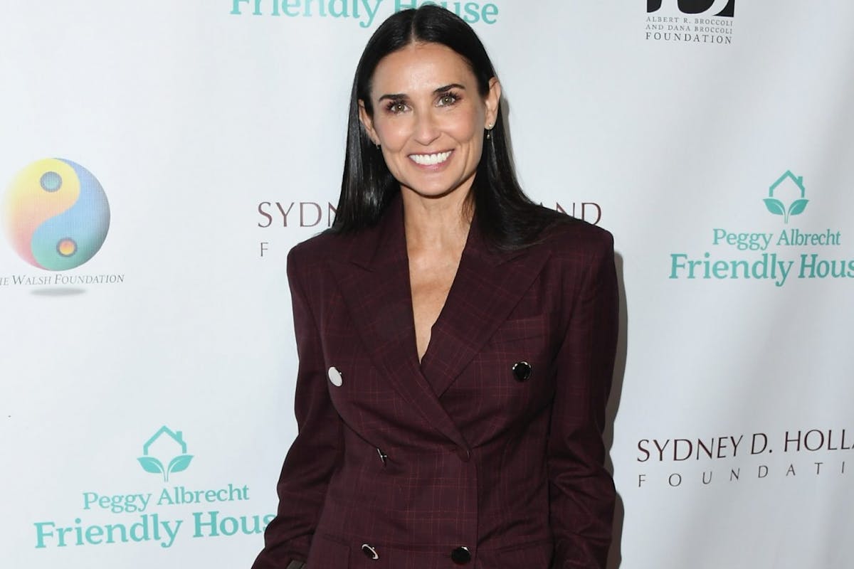 BEVERLY HILLS, CA - OCTOBER 27: Demi Moore attends Peggy Albrecht Friendly House's 29th Annual Awards Luncheon at The Beverly Hilton Hotel on October 27, 2018 in Beverly Hills, California. (Photo by Jon Kopaloff/FilmMagic)