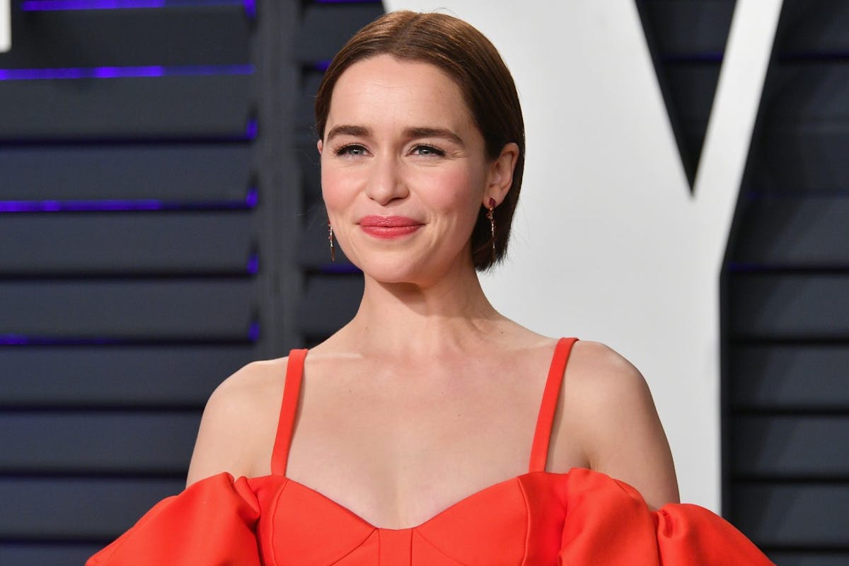 Game of Thrones star Emilia Clarke on the red carpet