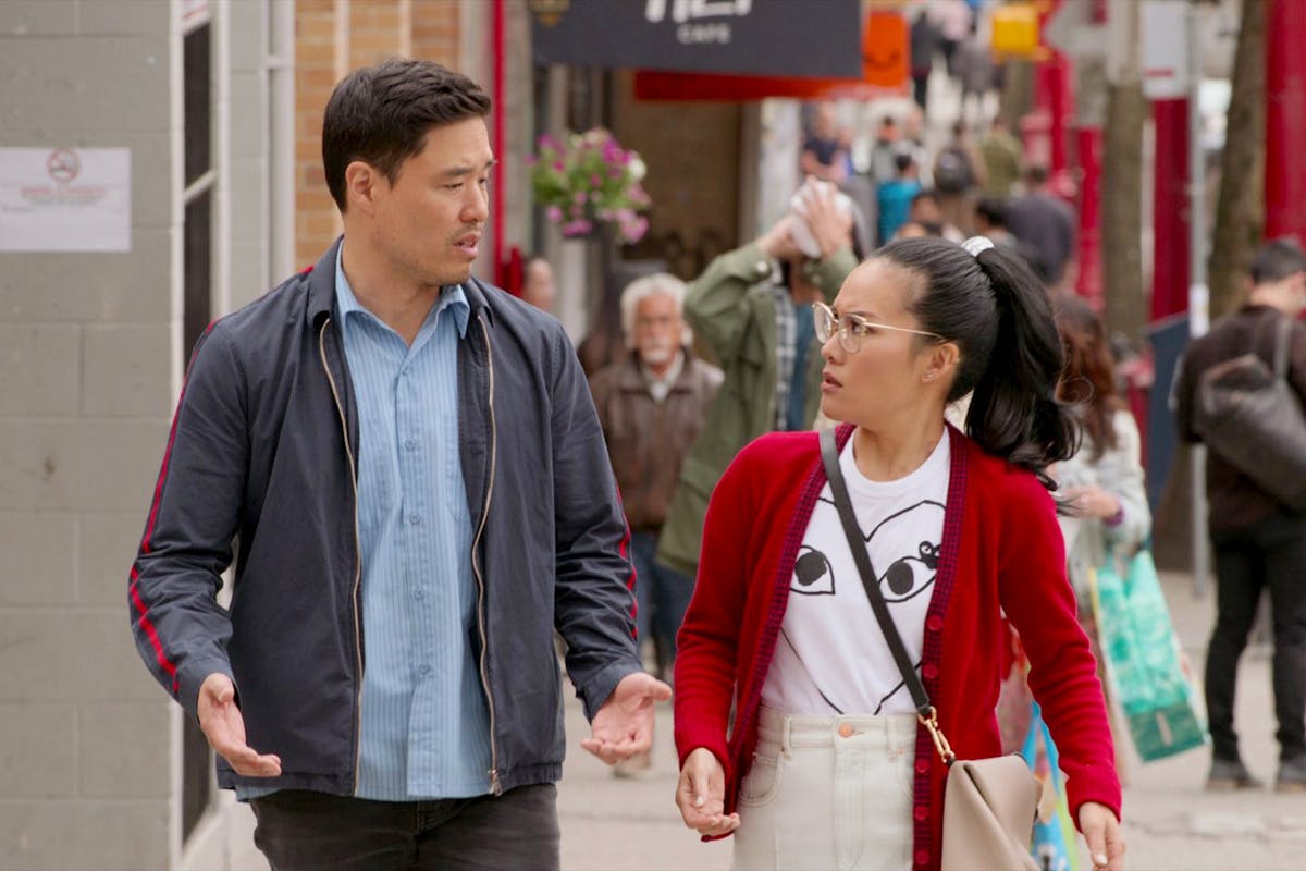 Randall Park and Ali Wong in Netflix's Always Be My Baby.