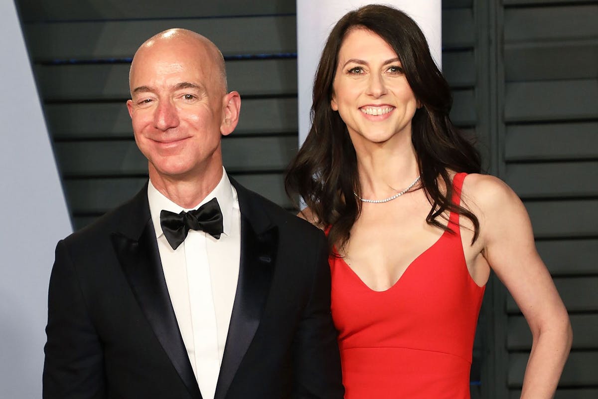 Jeff Bezos and MacKenzie Bezos