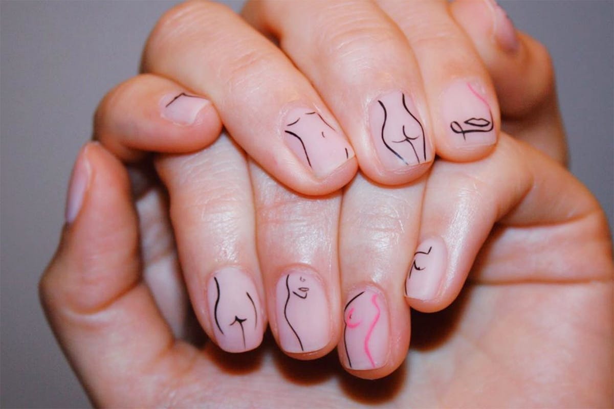 best nail design to do at home
