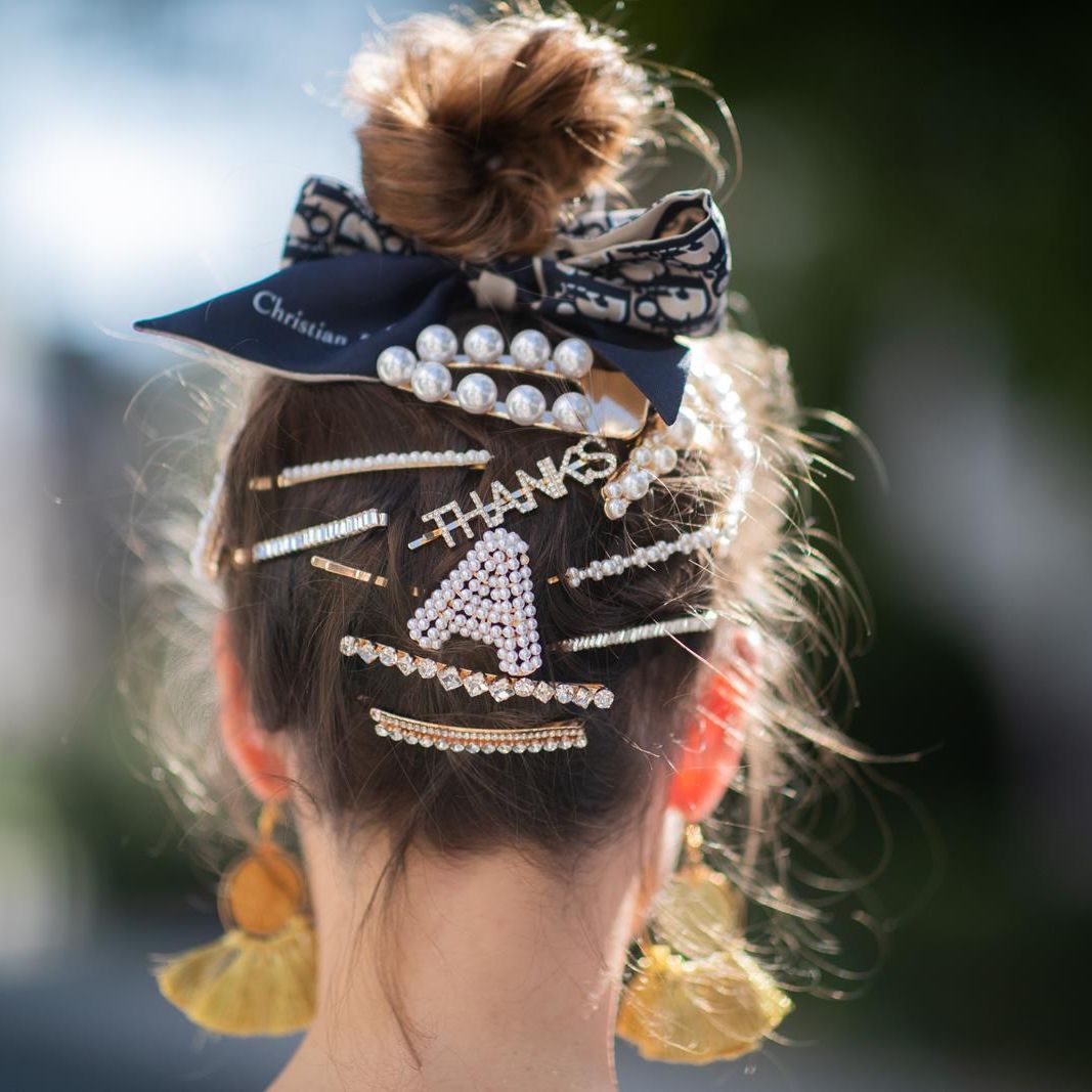 Girls Womens Pearl Hair Slide Clips Set Hairpins Barrettes Hair accessories UK 