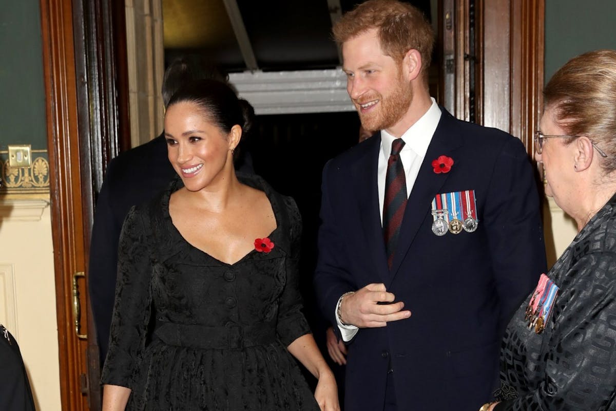 Meghan Markle and Prince Harry attend an event together.