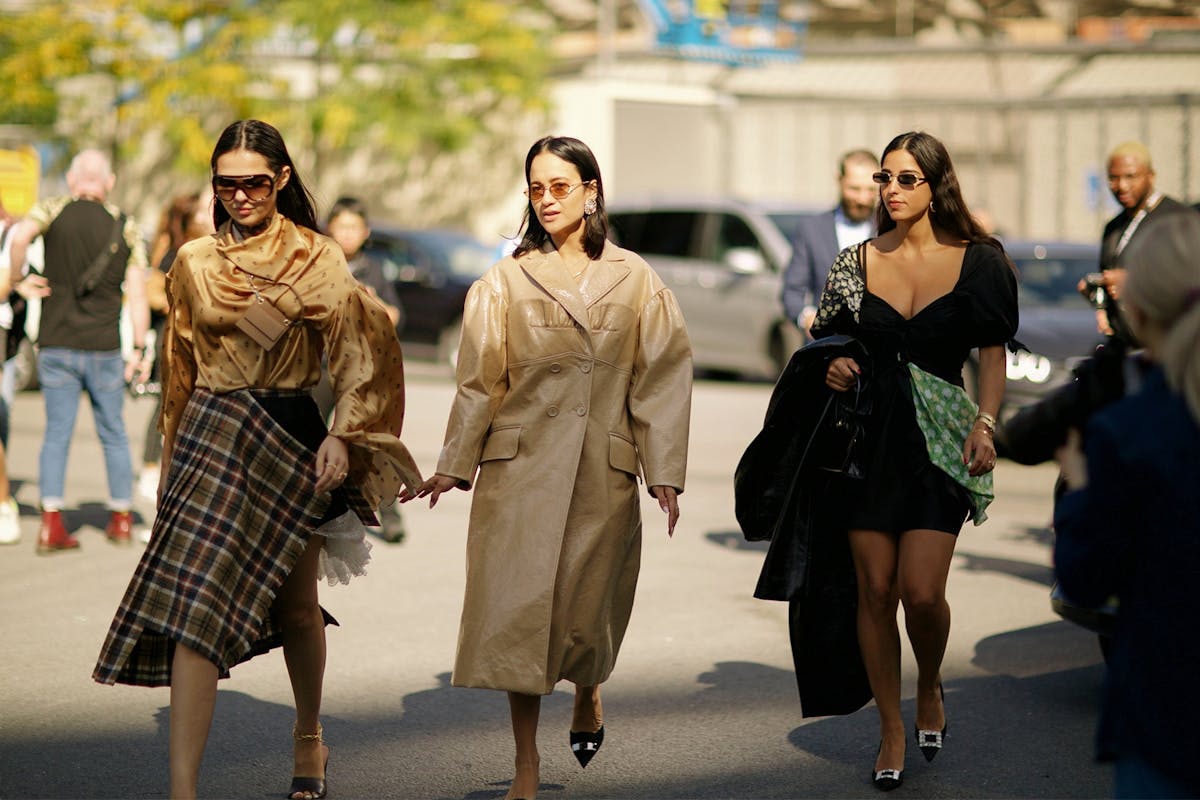 London Fashion Week street style / Image: Noor & Zee