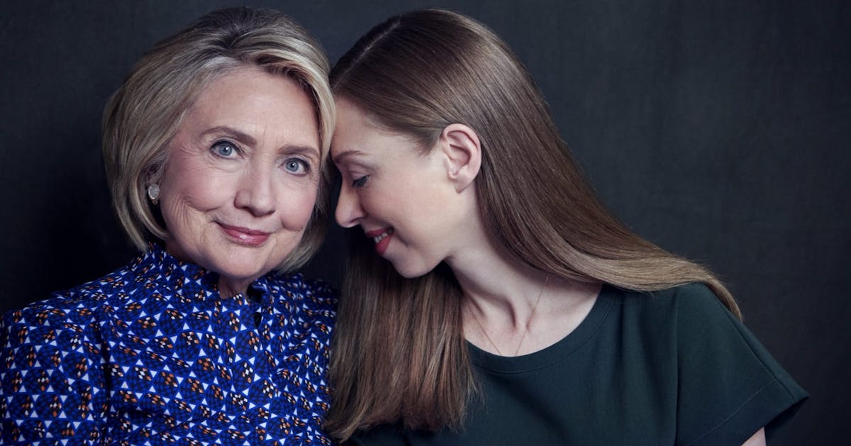 Hillary & Chelsea Clinton guest edit Stylist - cover