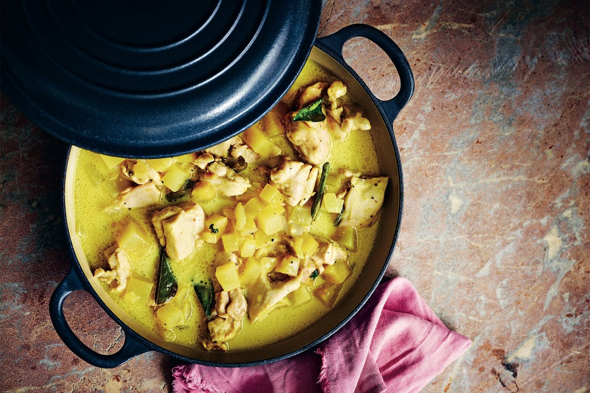 One pot autumn recipes: Indian chicken and potato stew
