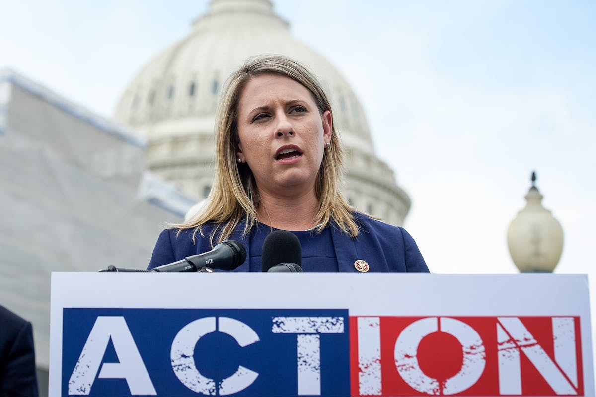 US congresswoman Katie Hill, who resigned this week