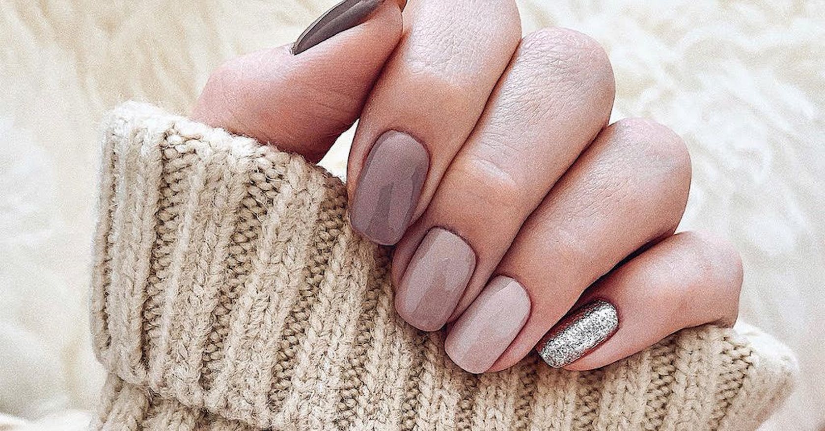8. Foil Nail Art Ideas for Winter - wide 4