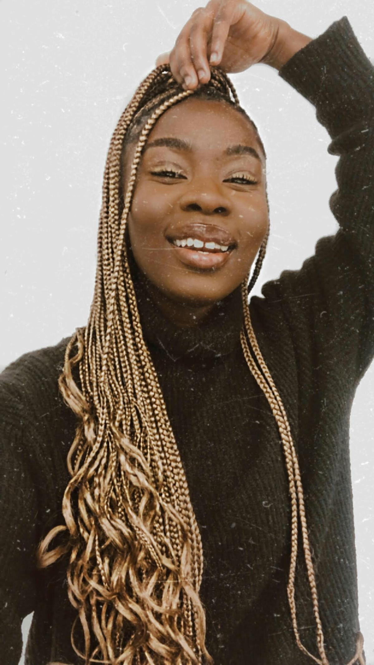 Featured image of post Knotless Box Braids Big - Weaves) that are sewn into your hair into cornrow braids.
