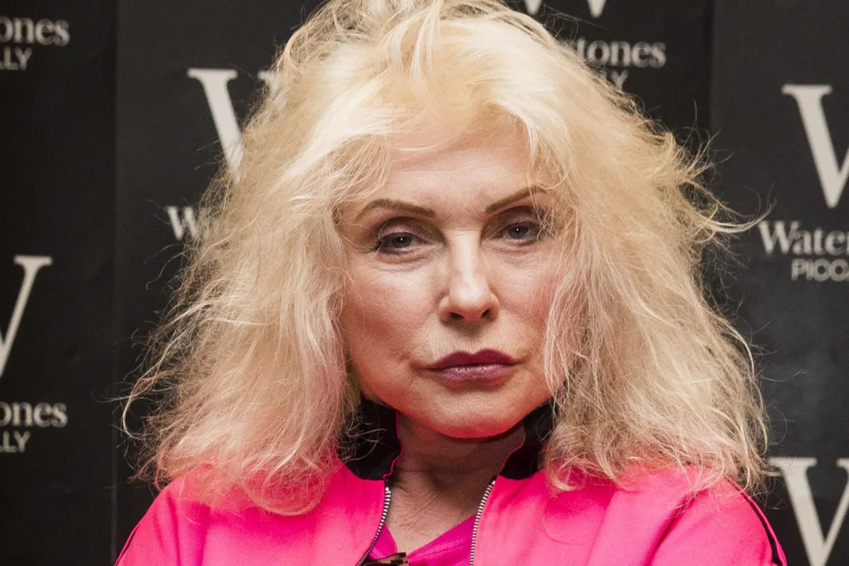 Debbie Harry at her book launch
