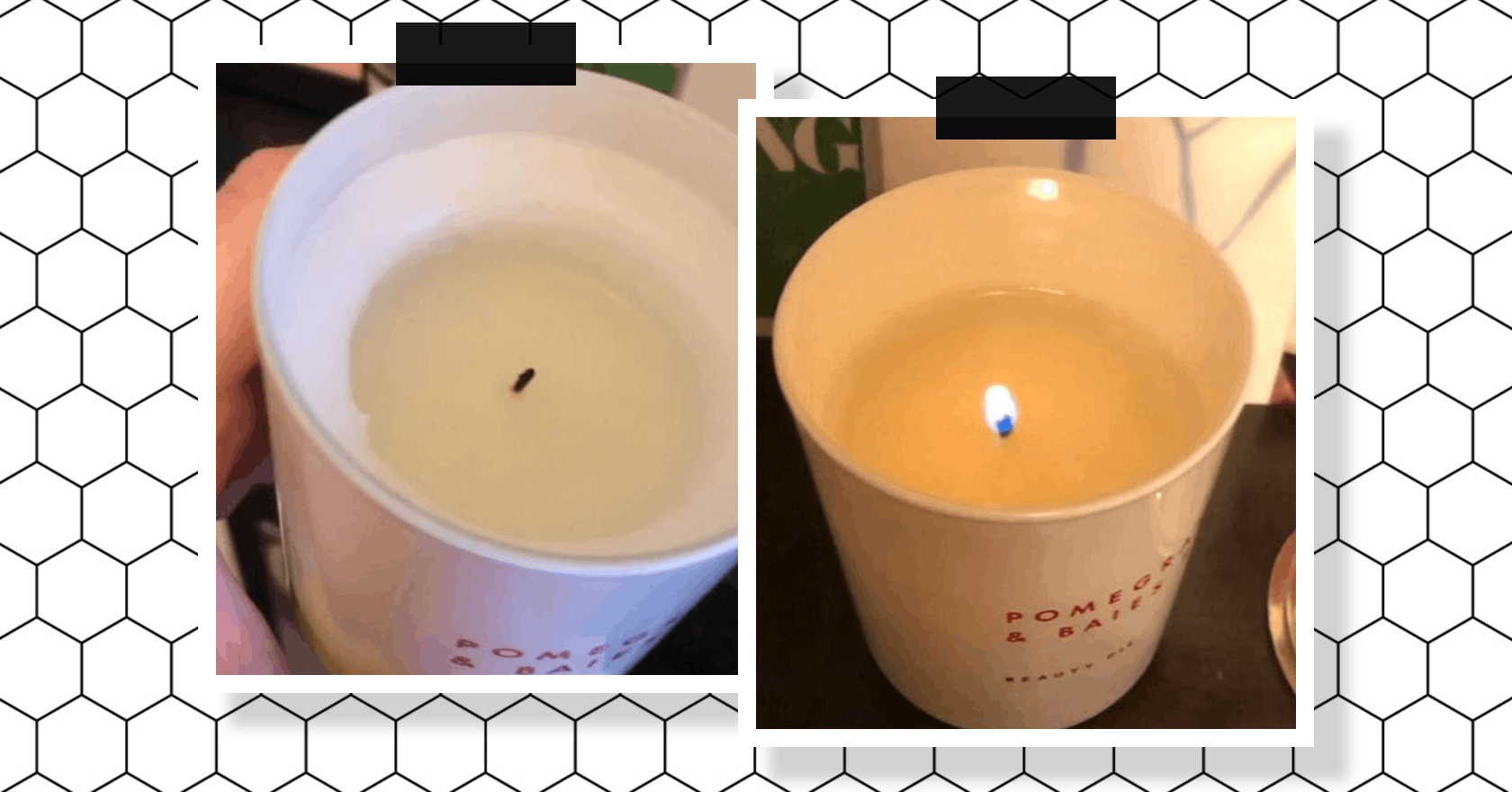 How to make candle melt evenly with aluminium foil