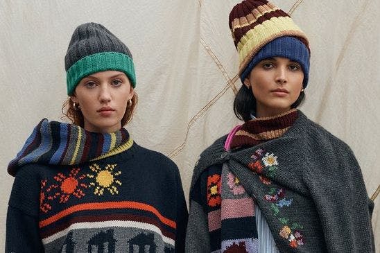 & Daughter autumn winter sustainable ethical knitwear