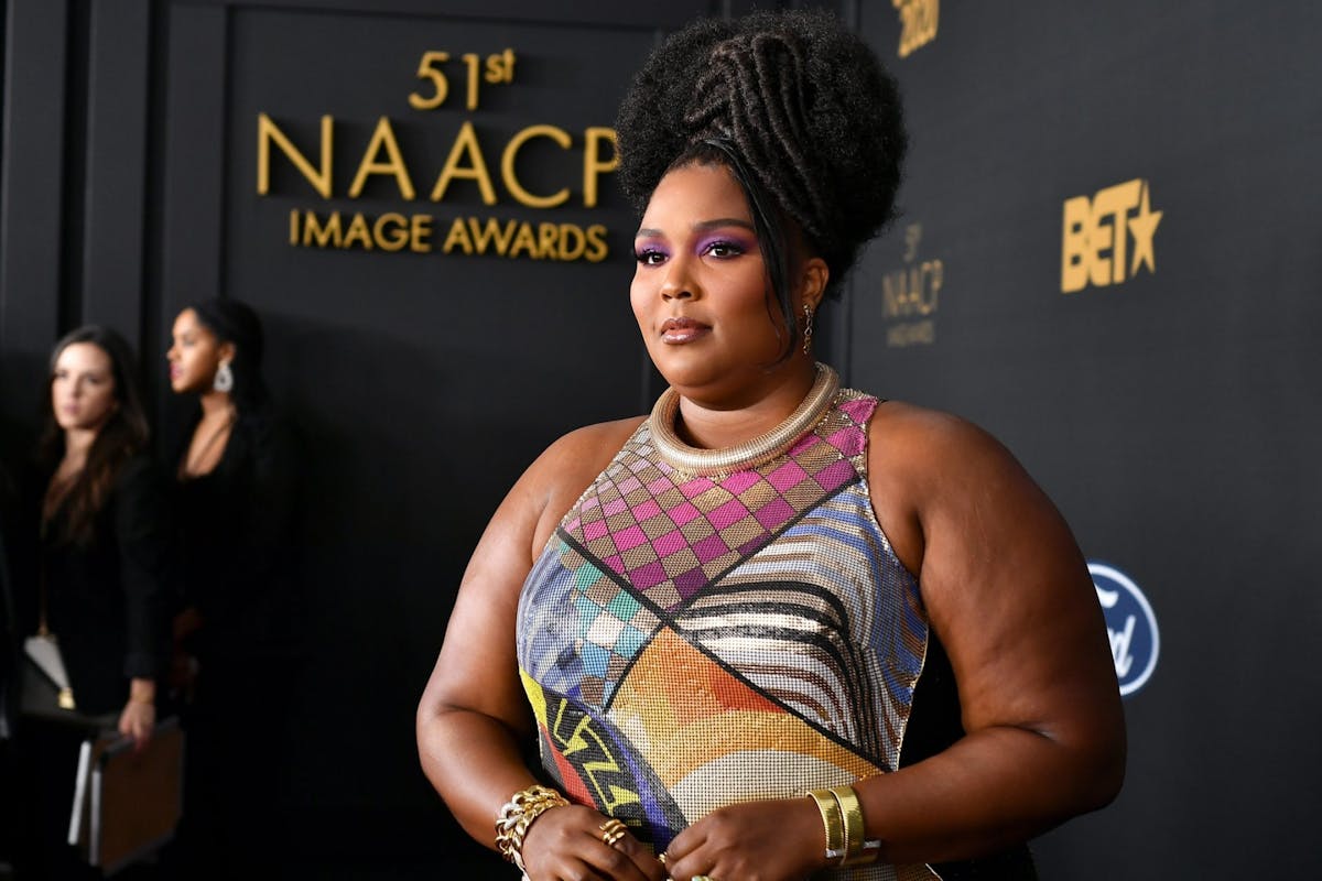 Lizzo shares a message about dealing with negative body image