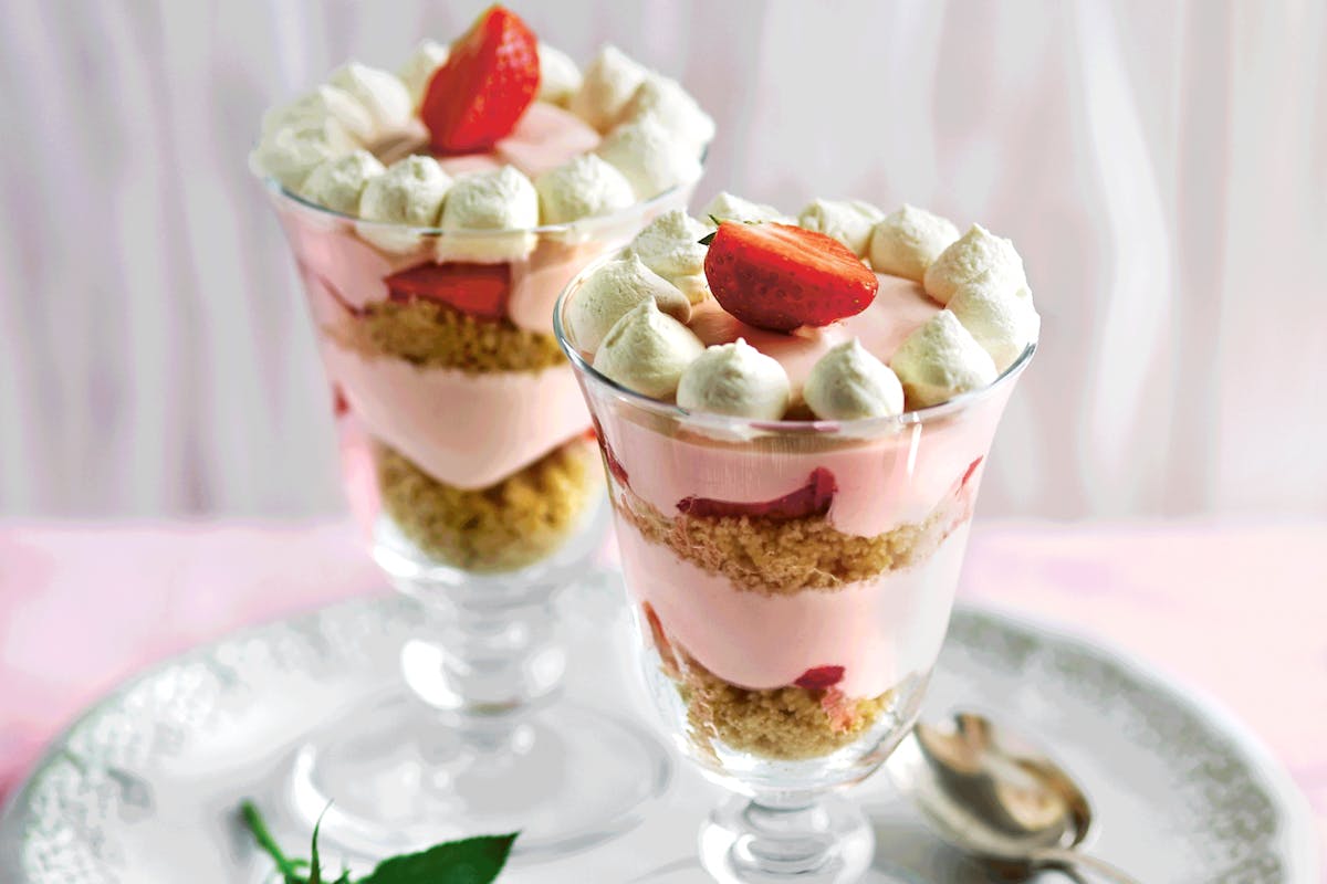 strawberry mousse recipe with shortcake