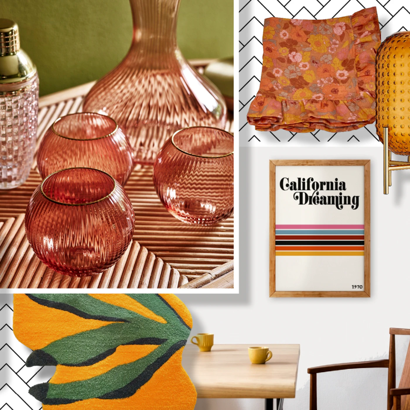Best 70s-inspired homeware to add to your space
