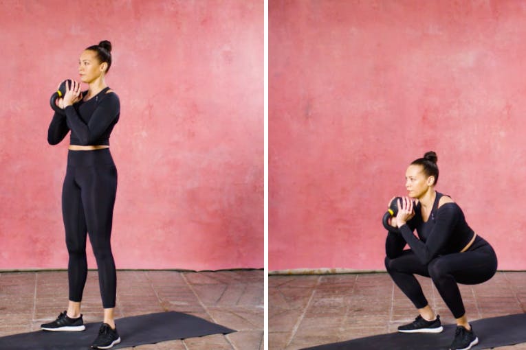 How to do: Goblet squat