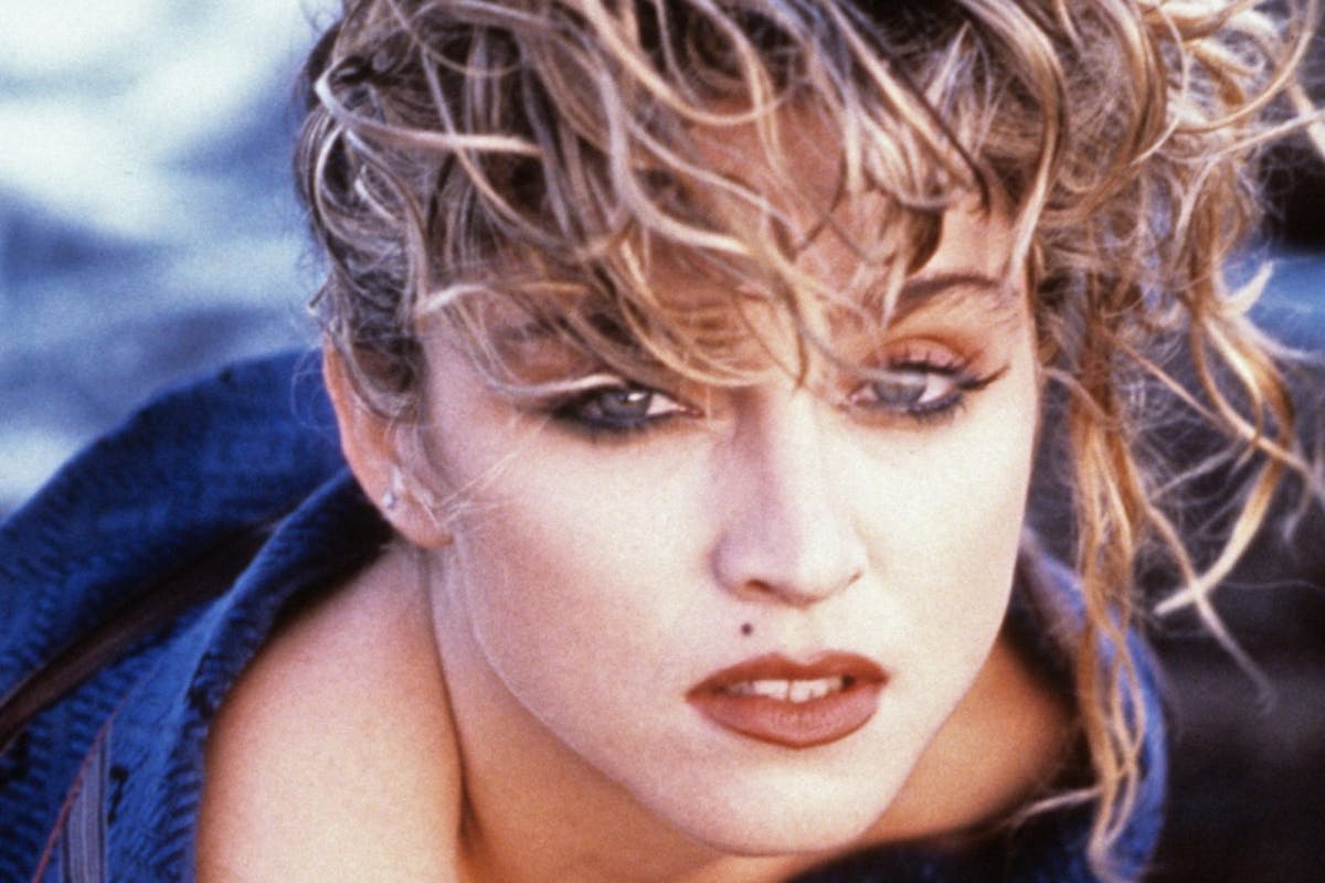 Madonna 1980s Perm
