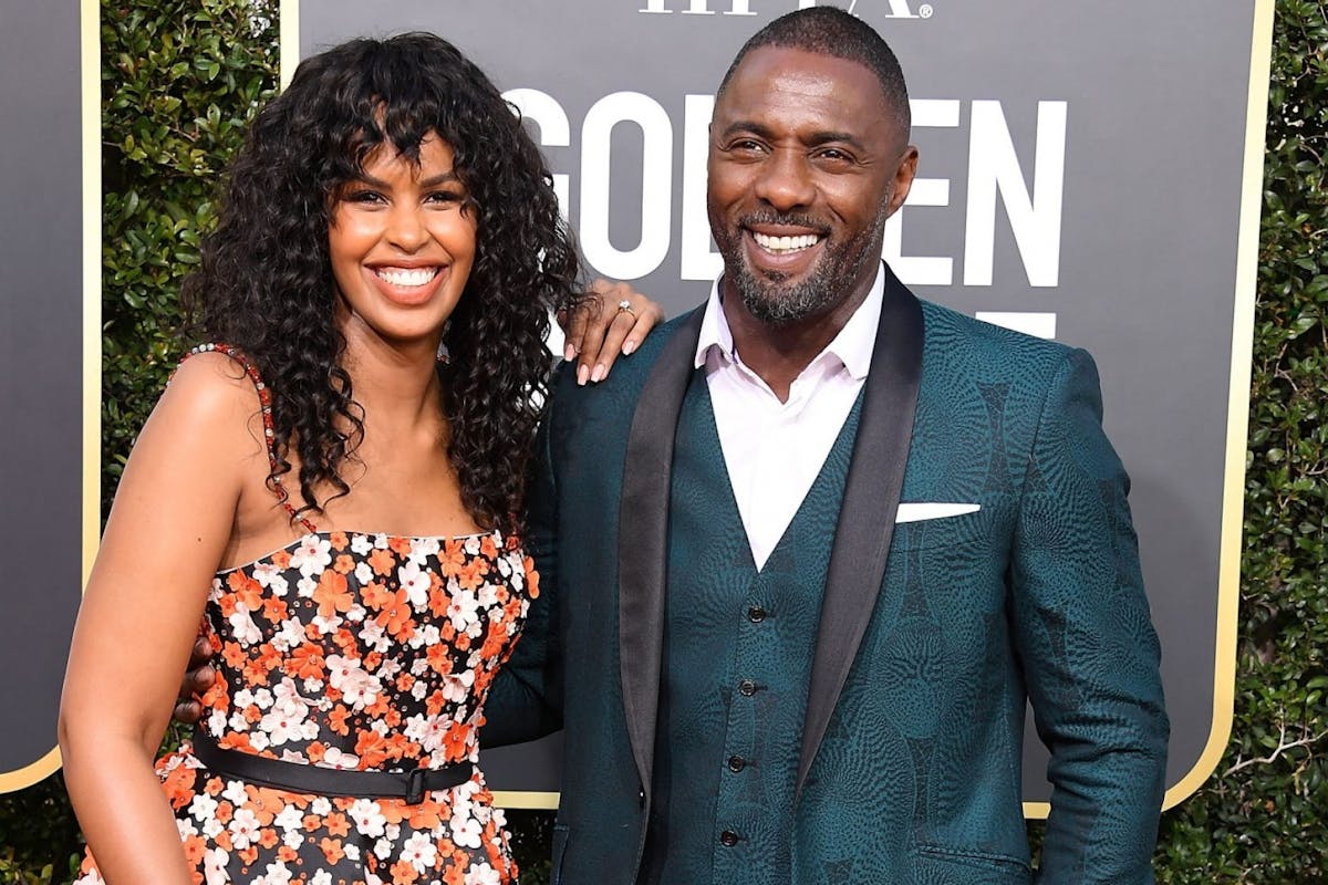 Idris Elba and his wife Sabrina.
