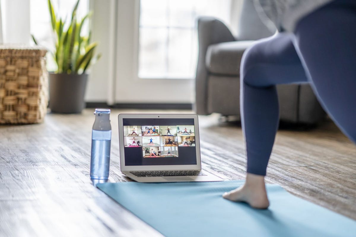 How virtual fitness classes can help you feel less alone.