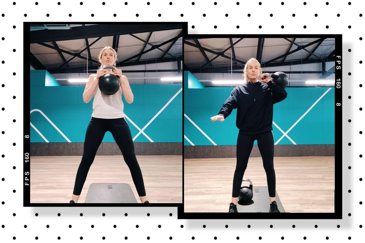How kettlebell workouts helped Adrianne find strength
