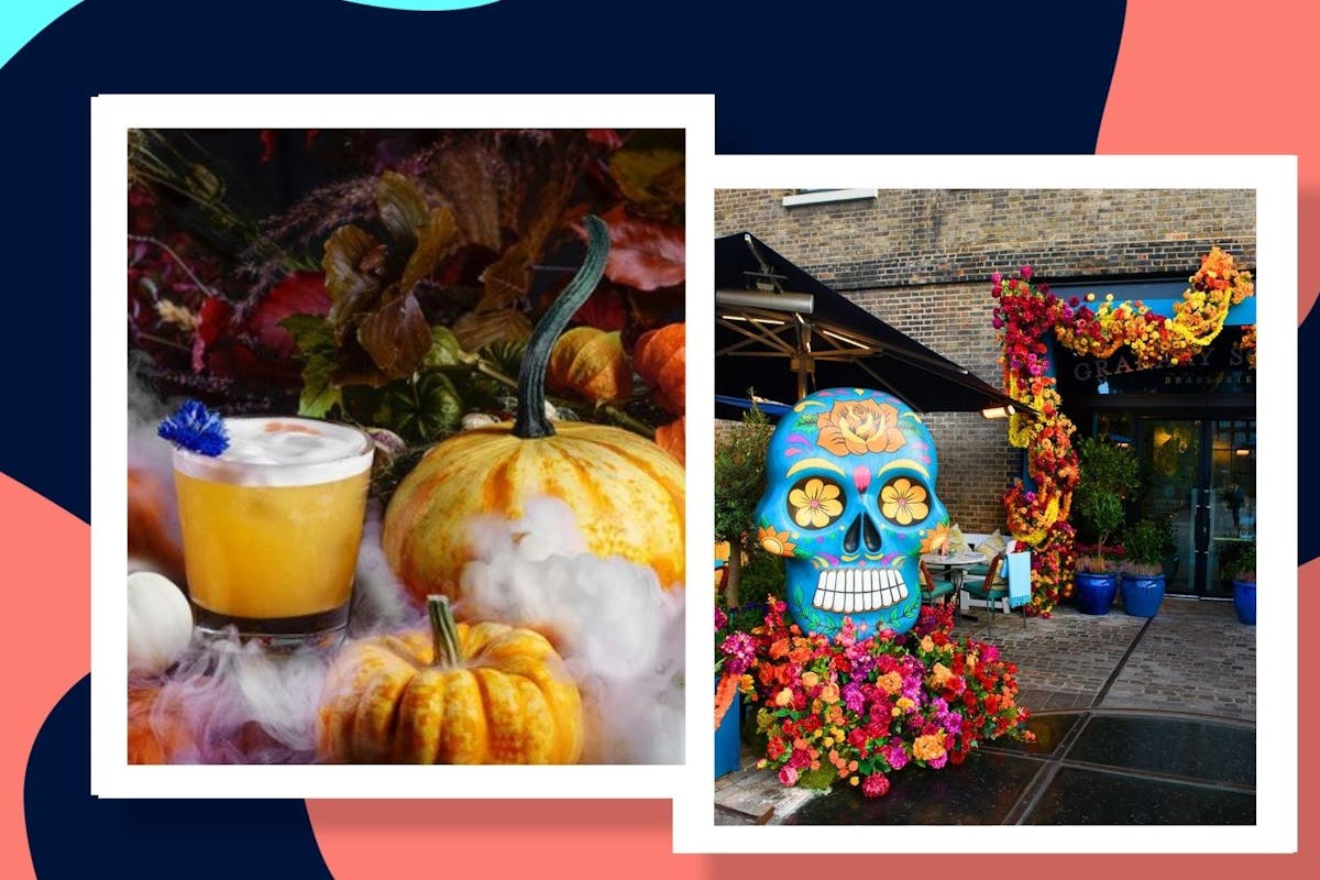 halloween 2021 events collage drinks skulls