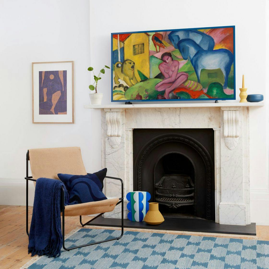 colourful living room