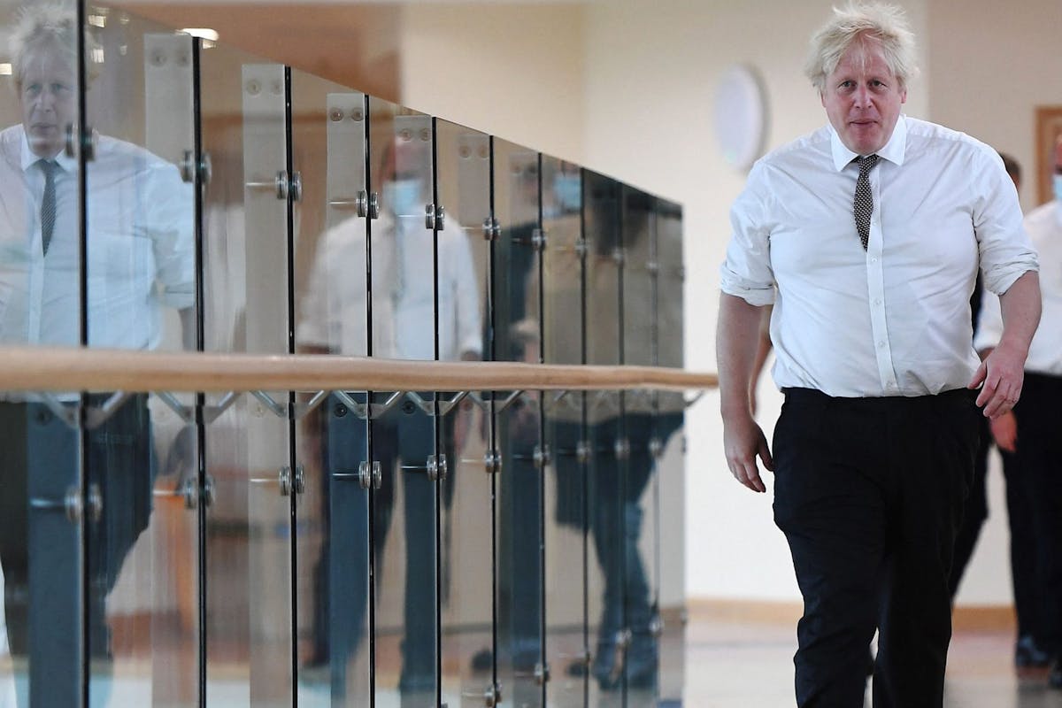 Boris Johnson faces backlash as he’s pictured attending a hospital visit without wearing a mask amid rising Covid-19 cases