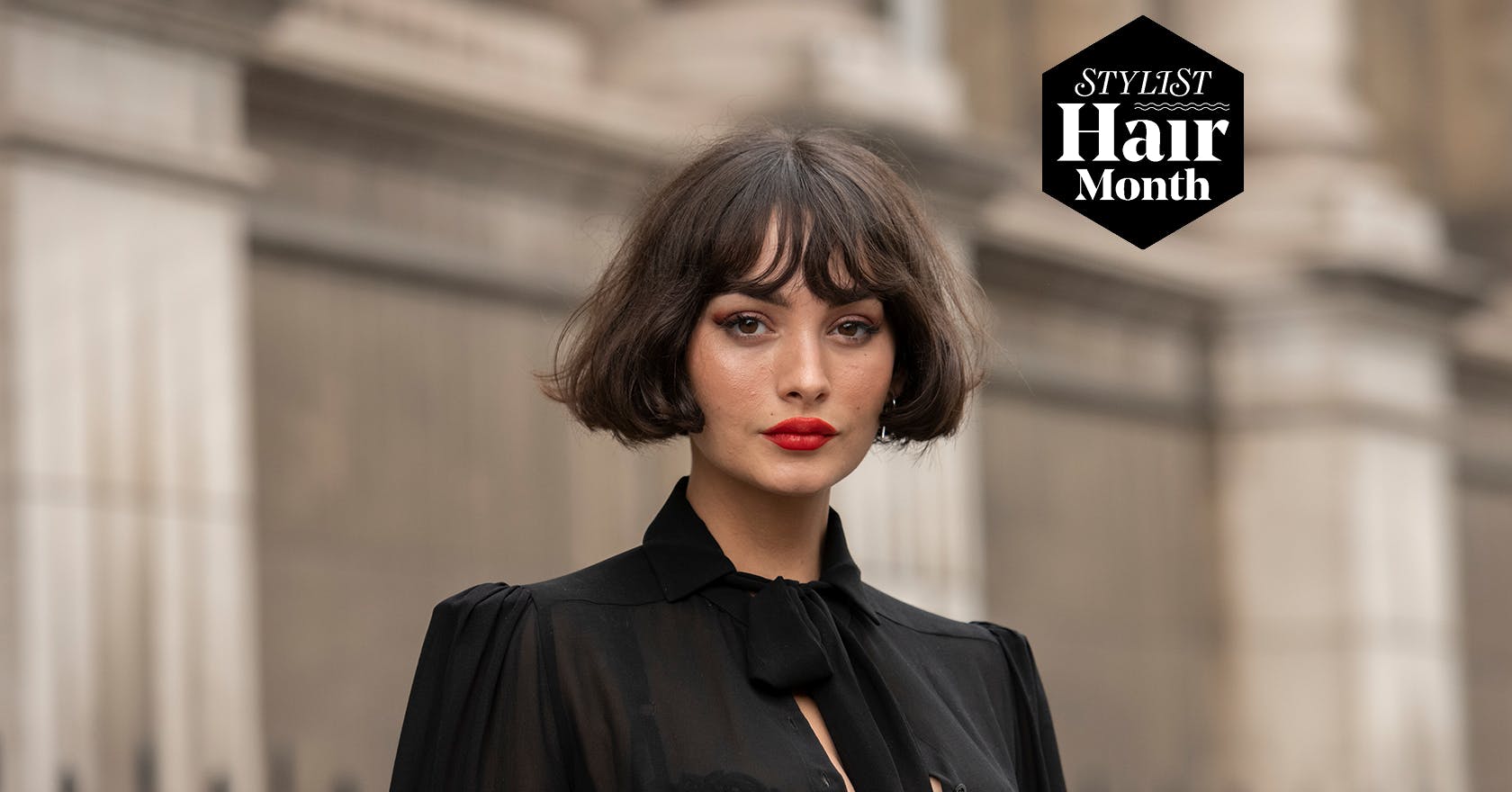 The trending French bob haircut epitomises cool girl glamour