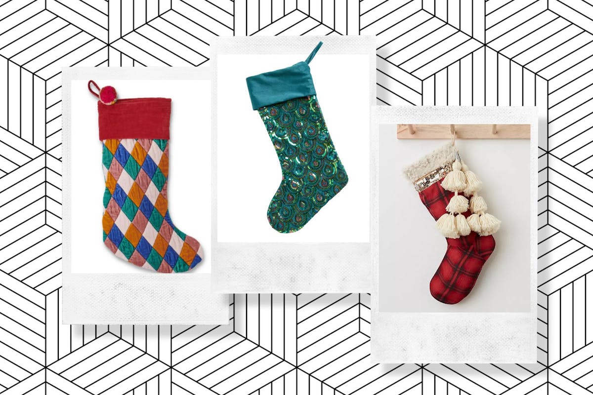 the chicest Christmas stockings