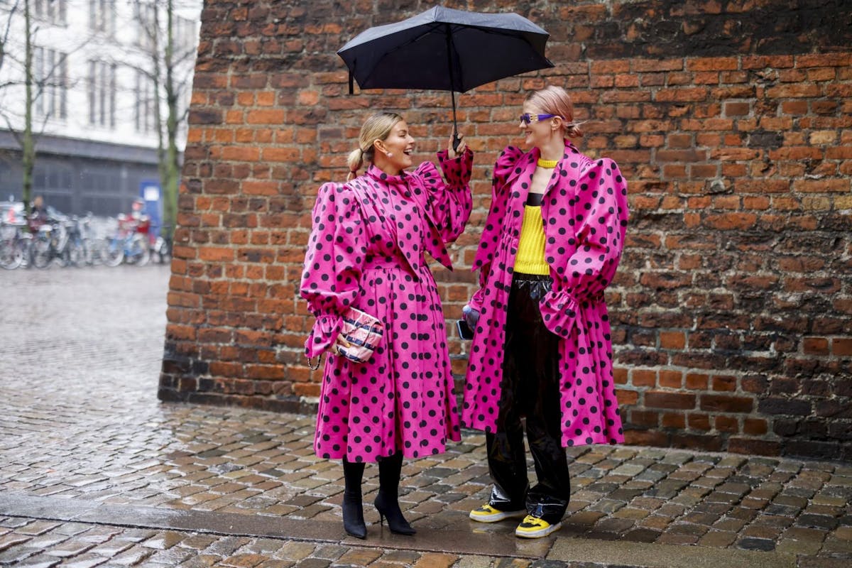 Copenhagen Fashion Week: autumn 2022 colour trend berry brights