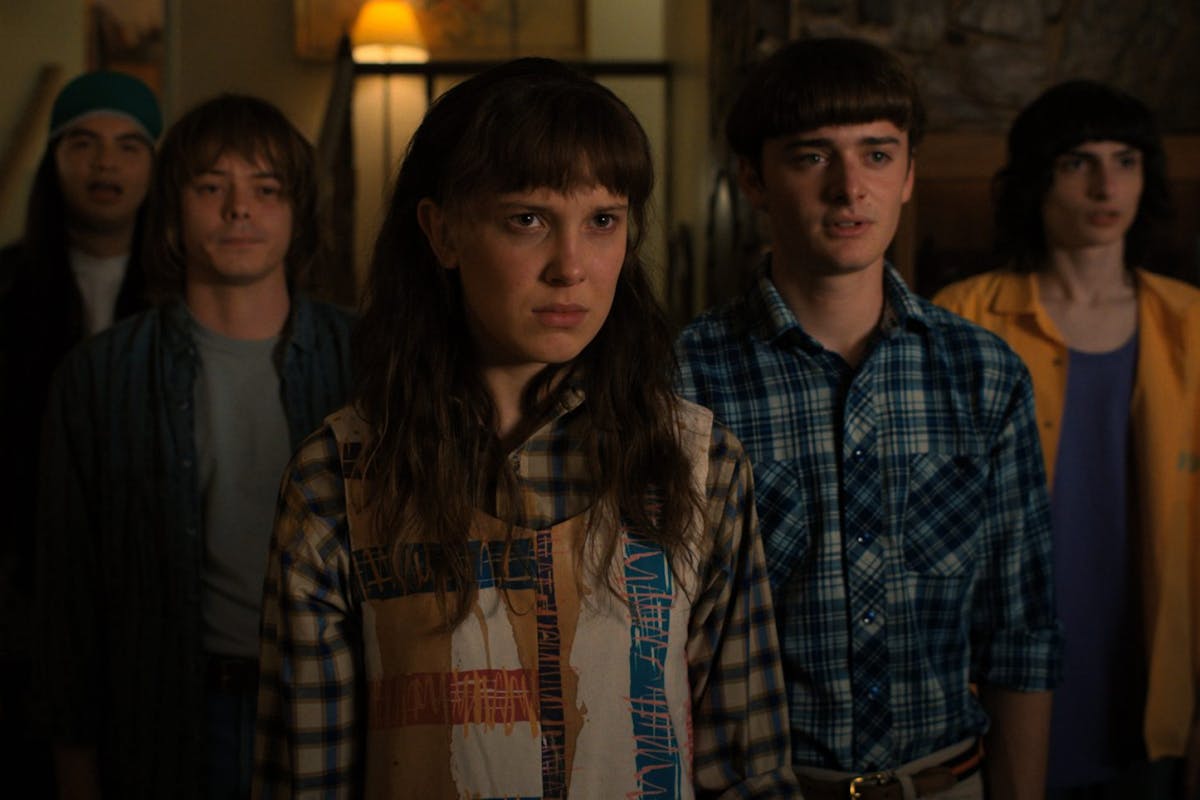 A screenshot from Stranger Things S4