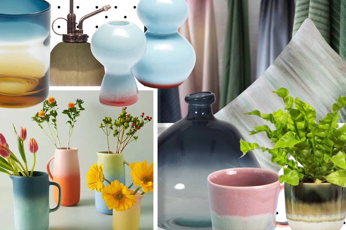 ombre homeware buys collage