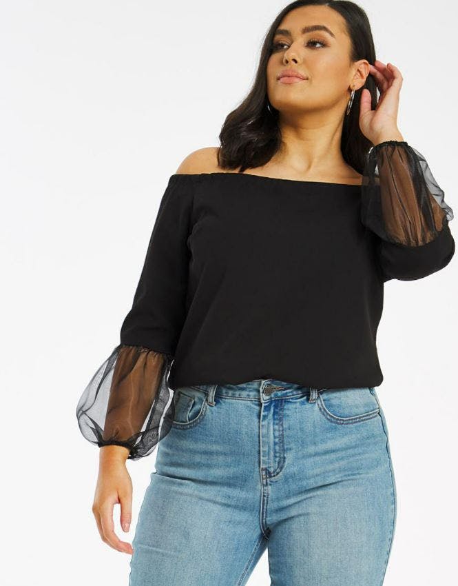 9 best organza tops for jeans and a nice top