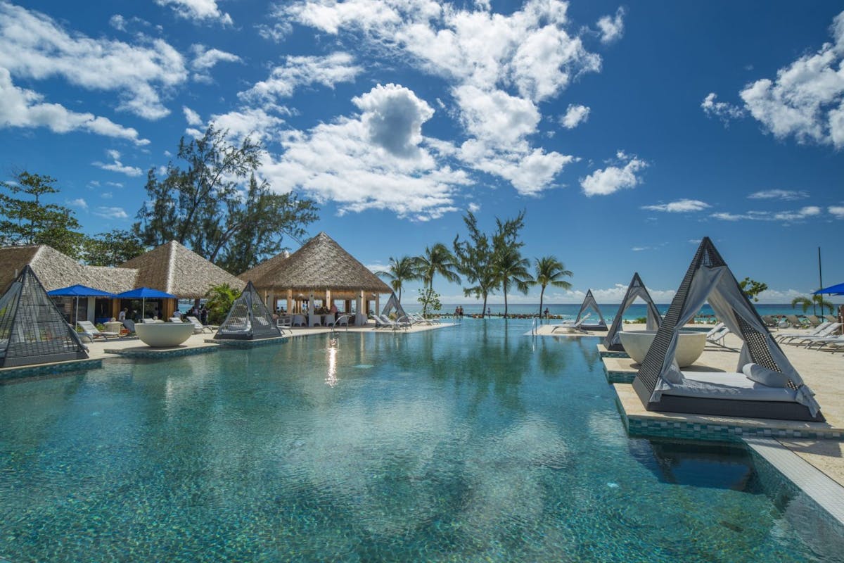 Sandals Royal Barbados resort main pool