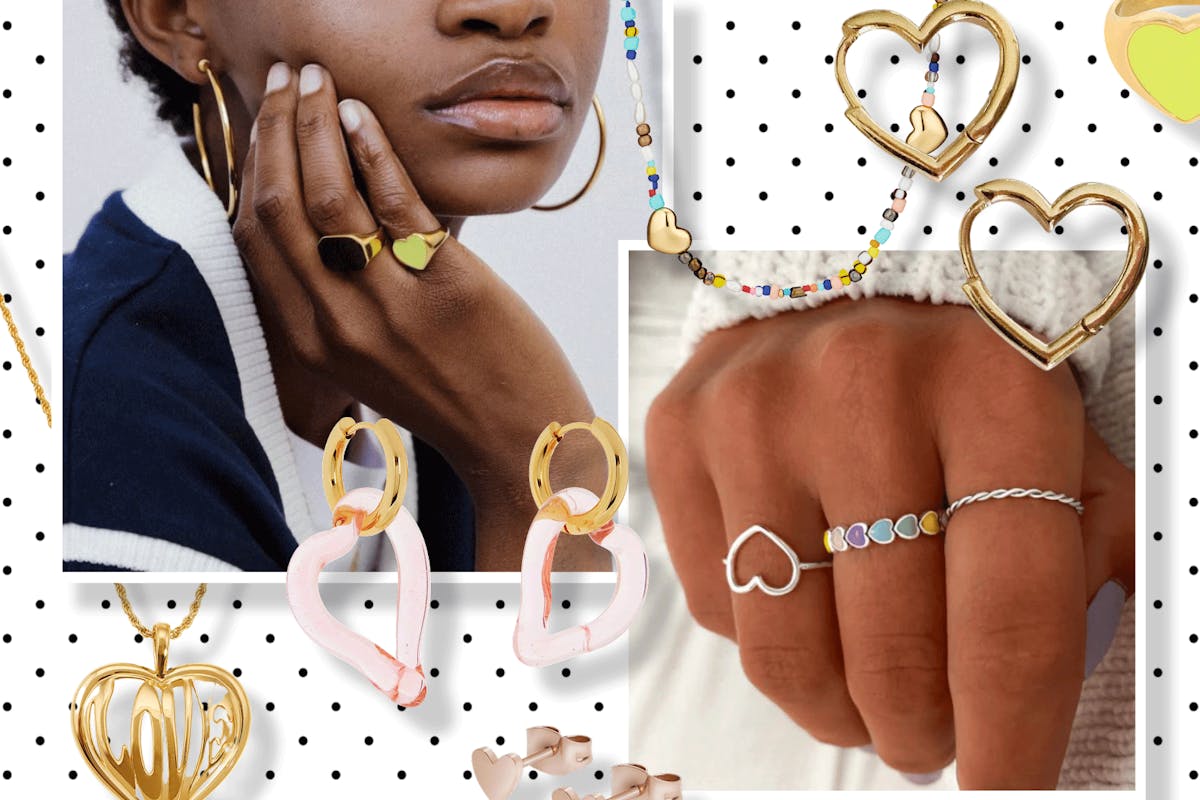 Heart-shaped jewellery: 9 pieces to buy now for all budgets