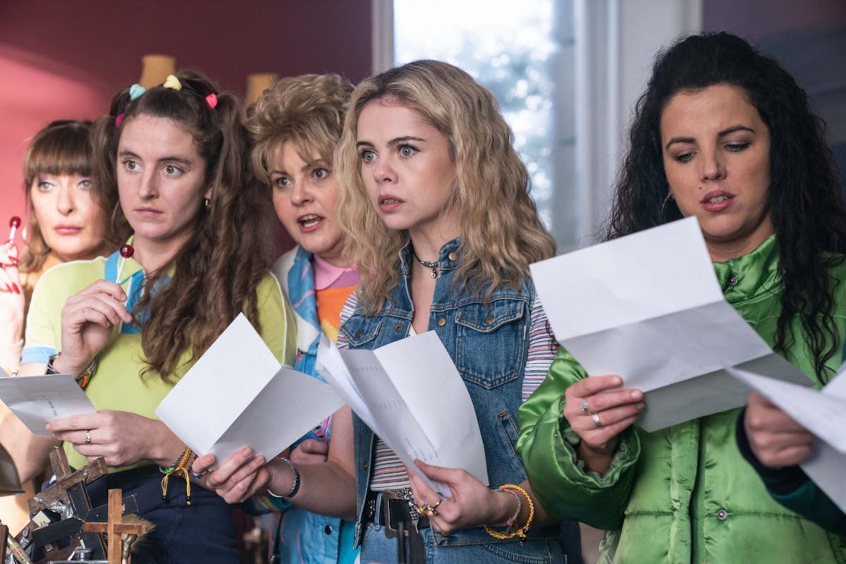 The cast of Derry Girls in season 3