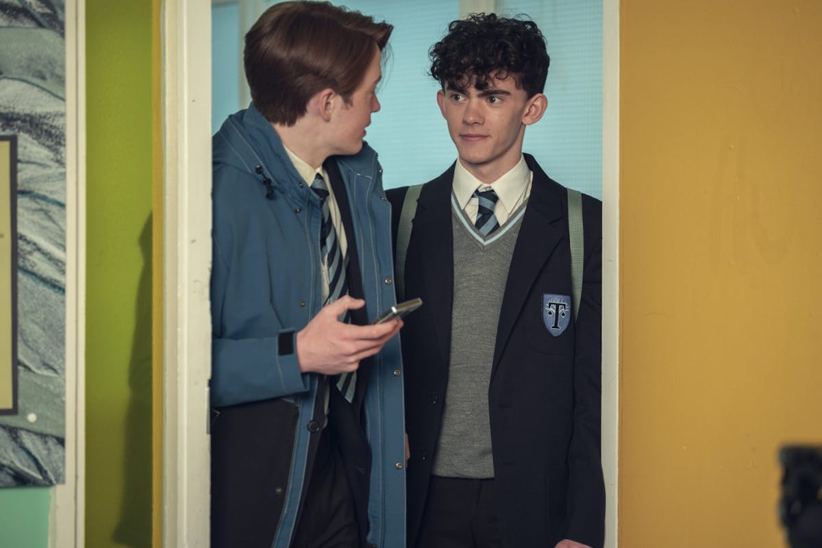 Charlie and Nick in Netflix's Heartstopper
