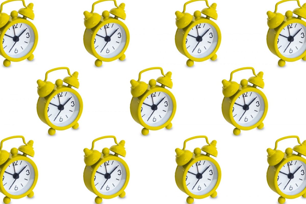 Alarm clock pattern