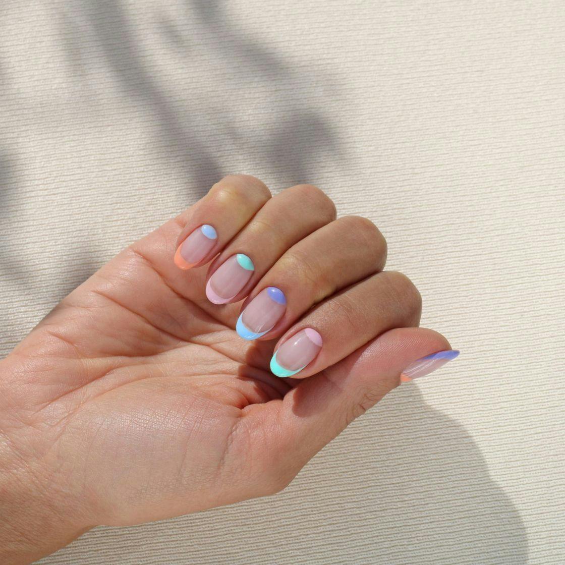 This French manicure alternative is London's most popular design