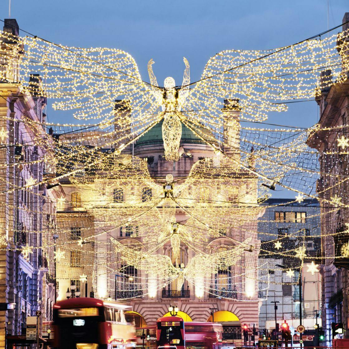 humor compartir Resonar Where to see Christmas lights in London 2022